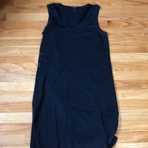 Jcrew cotton black dress